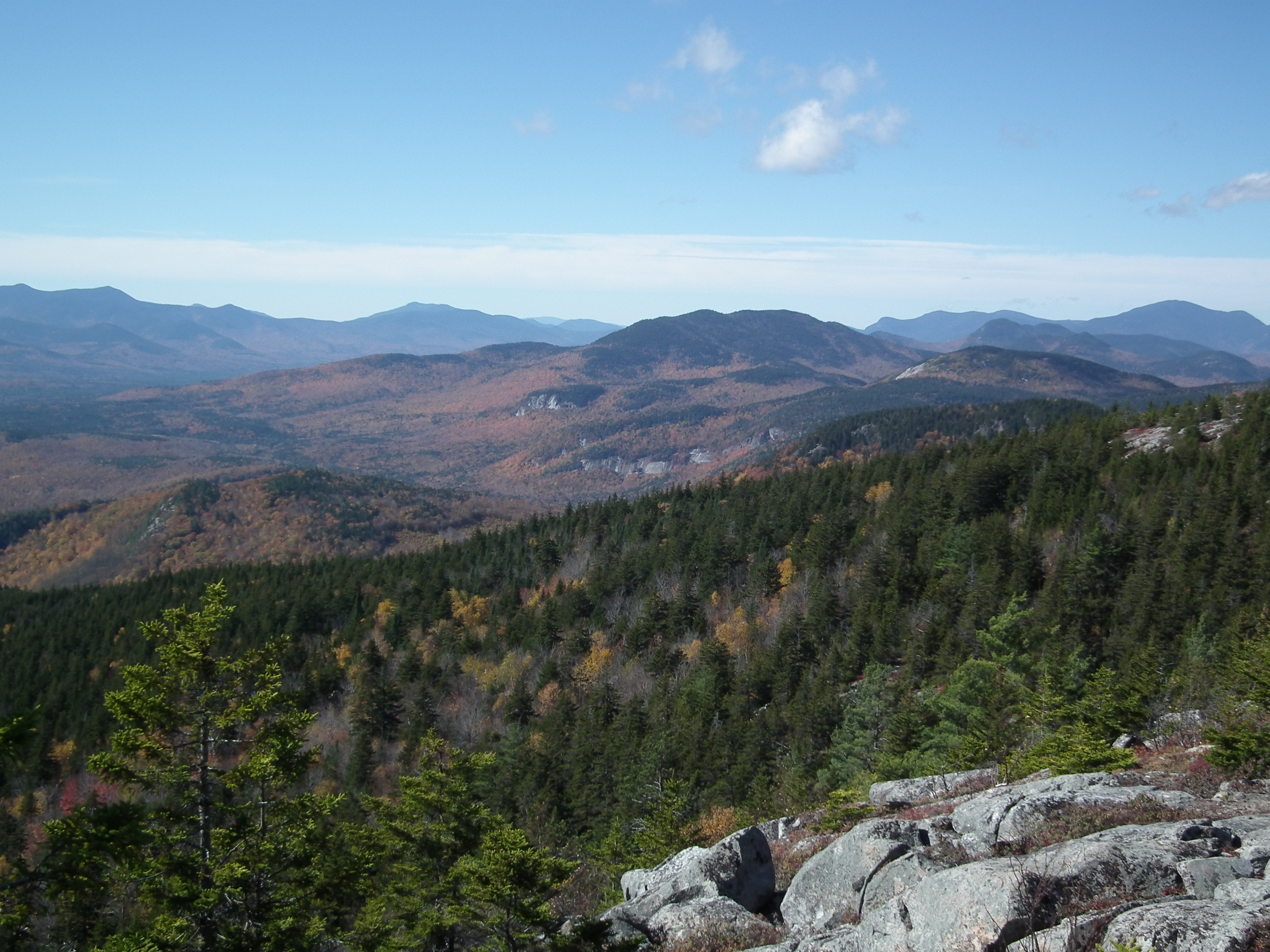 view from the summit of Moat Mountain