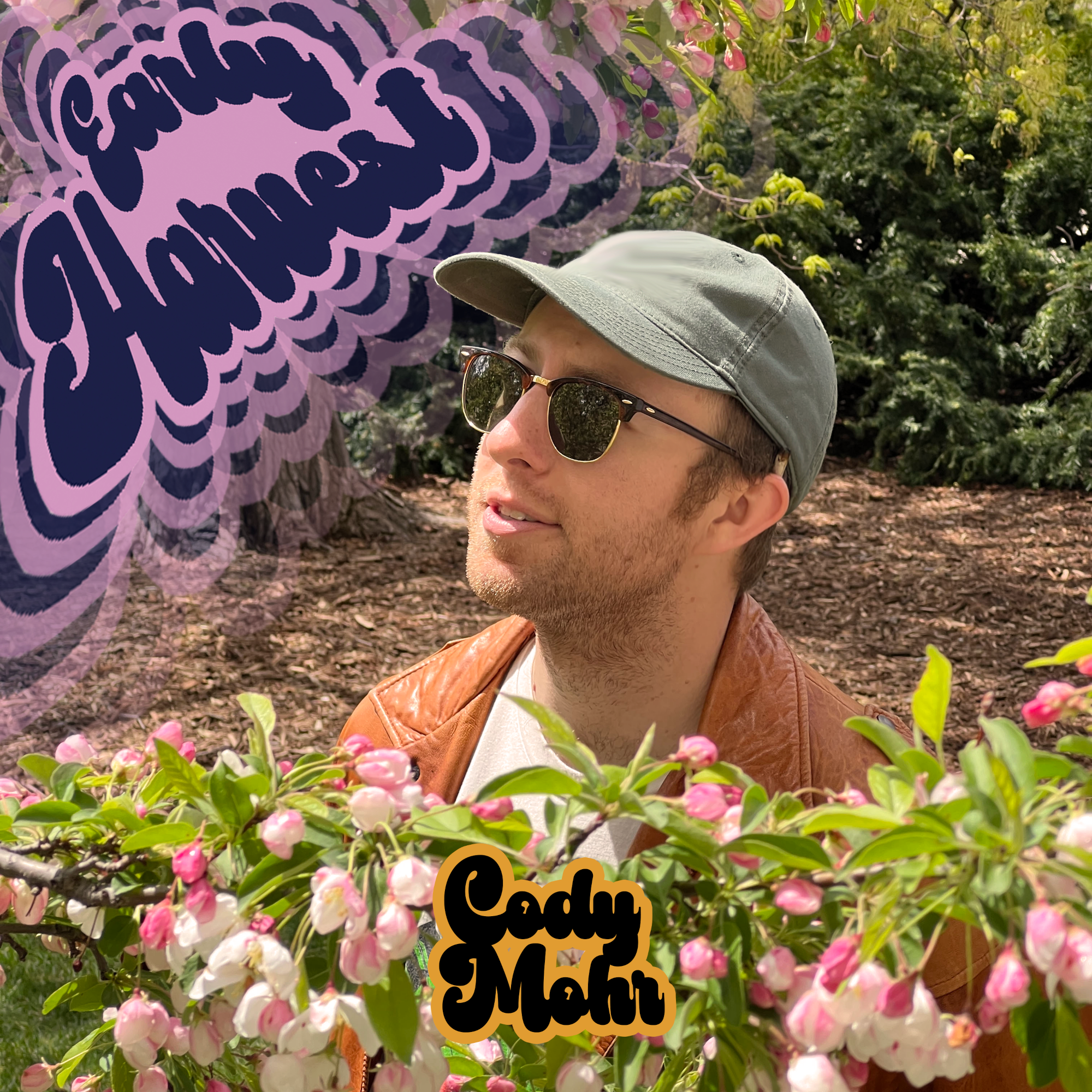 Early Harvest album cover -- a picture of Cody in sunglasses framed by cherry blossom branches